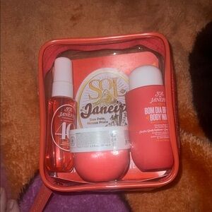 Sol de Janeiro Travel Set - Red and White